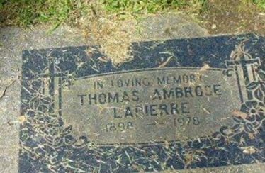 Thomas Ambrose LaPierre on Sysoon