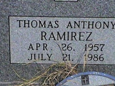 Thomas Anthony Ramirez on Sysoon