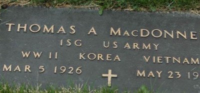 Thomas Archibald MacDonnell on Sysoon