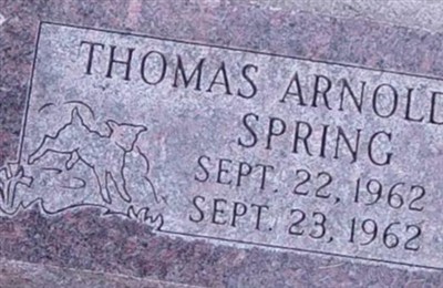 Thomas Arnold Spring on Sysoon