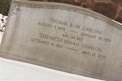 Thomas Burr Osborne on Sysoon
