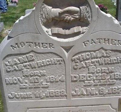 Thomas Cartwright, Find a grave on Sysoon Thomas Cartwright on Sysoon