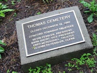 Thomas Cemetery on Sysoon