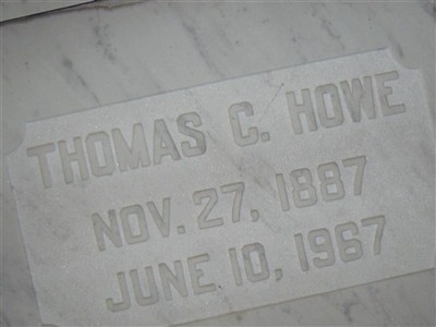 Thomas Charles Howe on Sysoon