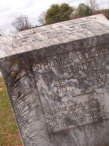 Thomas Colbert Perritt on Sysoon