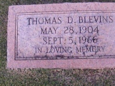 Thomas D Blevins on Sysoon