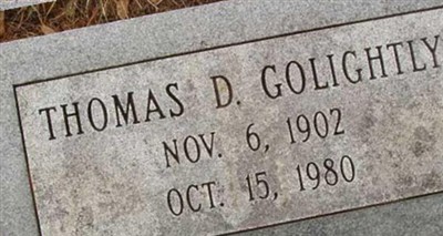 Thomas D. Golightly on Sysoon