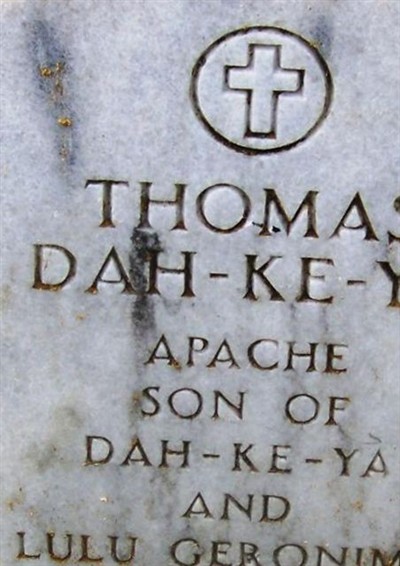 Thomas Dah-Ke-Ya on Sysoon
