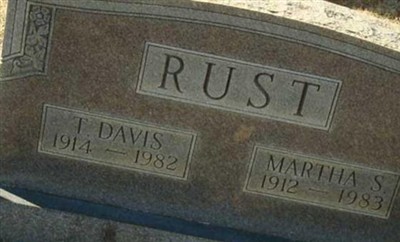 Thomas Davis Rust, Sr on Sysoon