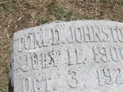 Thomas Duke "Tom" Johnston on Sysoon