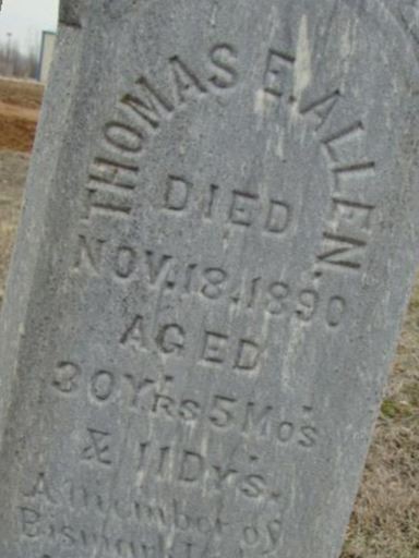 Thomas E. Allen on Sysoon