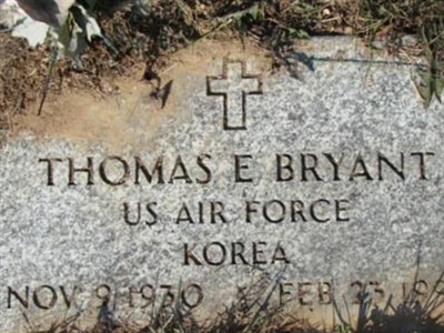 Thomas E Bryant on Sysoon