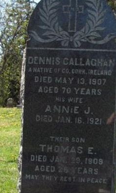 Thomas E Callaghan on Sysoon