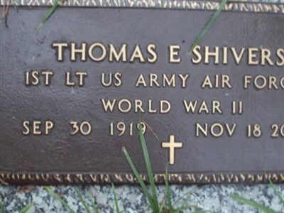 Thomas E Shivers on Sysoon