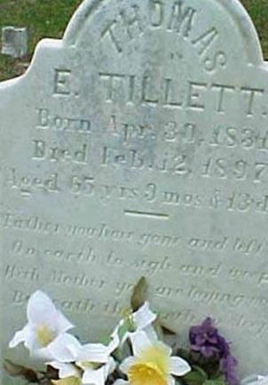 Thomas E. Tillett on Sysoon