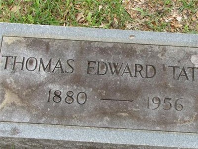 Thomas Edward Tate, Sr on Sysoon