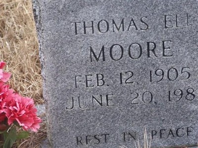 Thomas Eli Moore on Sysoon