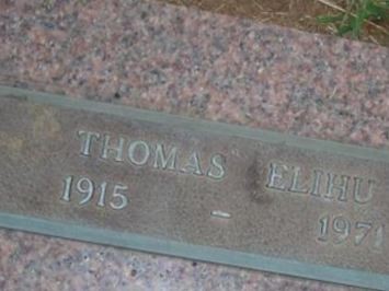 Thomas Elihue Scott, II on Sysoon