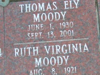 Thomas Ely Moody on Sysoon