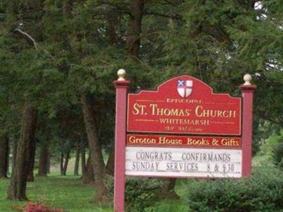 Saint Thomas Episcopal Church Cemetery on Sysoon