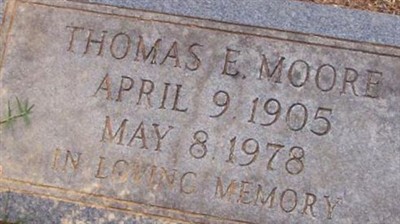 Thomas Ezra "Ed" Moore on Sysoon