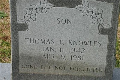 Thomas Franklin Knowles on Sysoon