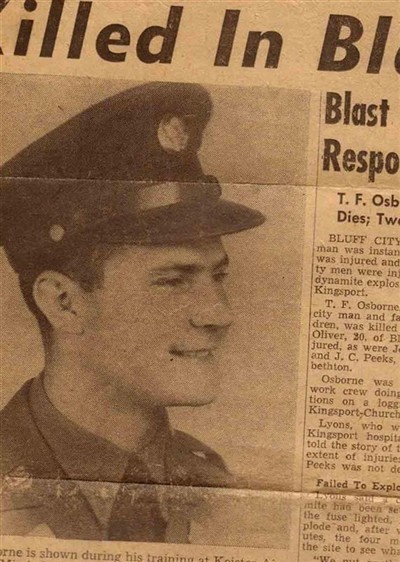 Thomas Fred Osborne on Sysoon