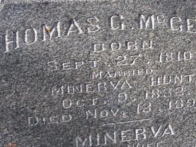 Thomas Gilmer McGehee on Sysoon