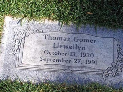 Thomas Gomer Llewellyn on Sysoon