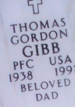Thomas Gordan Gibb on Sysoon