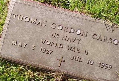 Thomas Gordon Carson on Sysoon