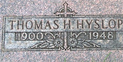 Thomas H Hyslop on Sysoon