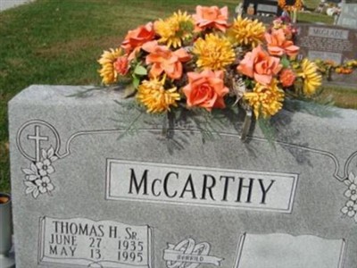 Thomas H. McCarthy, Sr on Sysoon