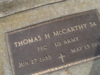 Thomas H. McCarthy, Sr on Sysoon