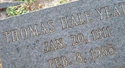 Thomas Hale Yeatts on Sysoon