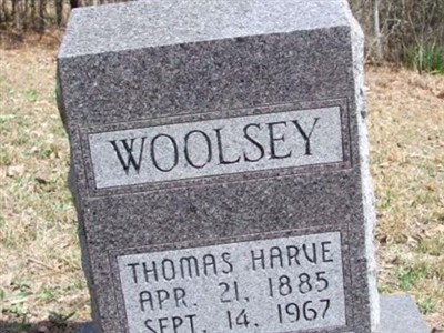 Thomas Harve Woolsey on Sysoon