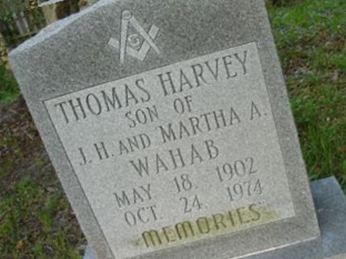 Thomas Harvey Wahab on Sysoon