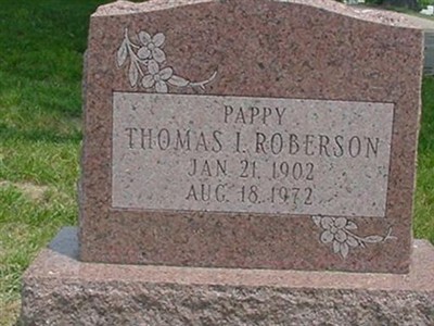 Thomas I Roberson on Sysoon