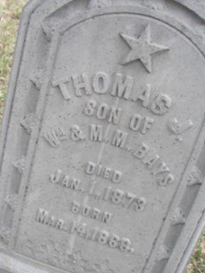 Thomas J. Bays on Sysoon