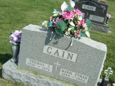 Thomas J Cain on Sysoon