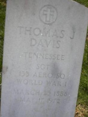 Thomas J Davis on Sysoon