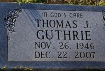 Thomas J "Dip" Guthrie on Sysoon