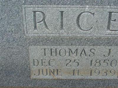 Thomas J. Rice on Sysoon