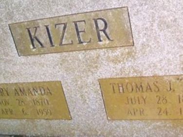 Thomas J. "Tom" Kizer on Sysoon