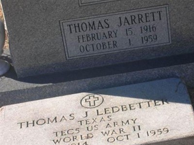 Thomas Jarrett Ledbetter on Sysoon