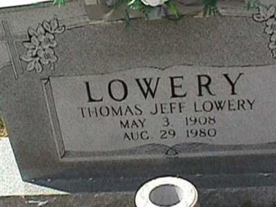 Thomas Jeff Lowery on Sysoon