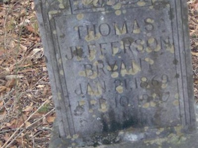 Thomas Jefferson Bryant on Sysoon