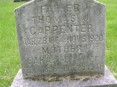 Thomas Jefferson Carpenter on Sysoon