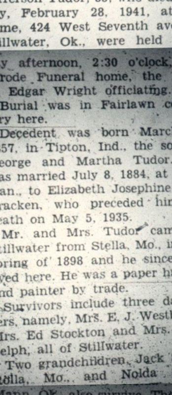 Thomas Jefferson Tudor on Sysoon