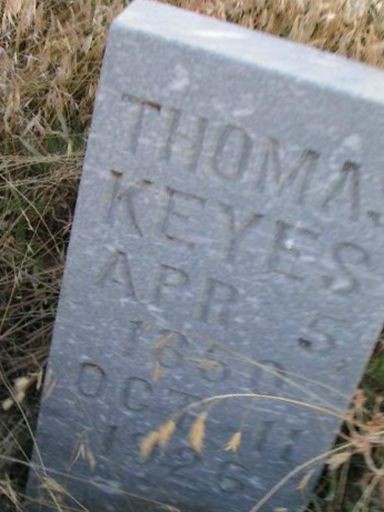 Thomas Keyes on Sysoon
